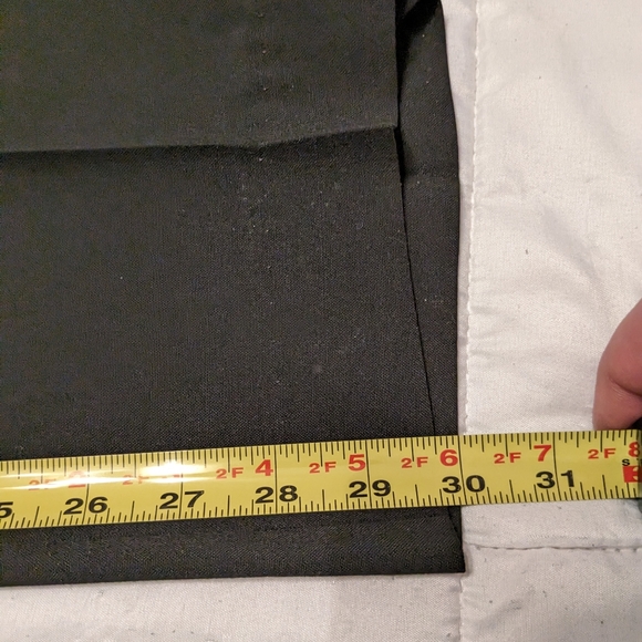 Men’s 36x30 Dress Pants John Alexander by Hartmarx 100% Worsted Wool Charcoal - Picture 2 of 7